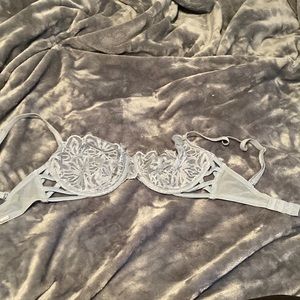 Dusty Blue Bra/ Bralette From PINK